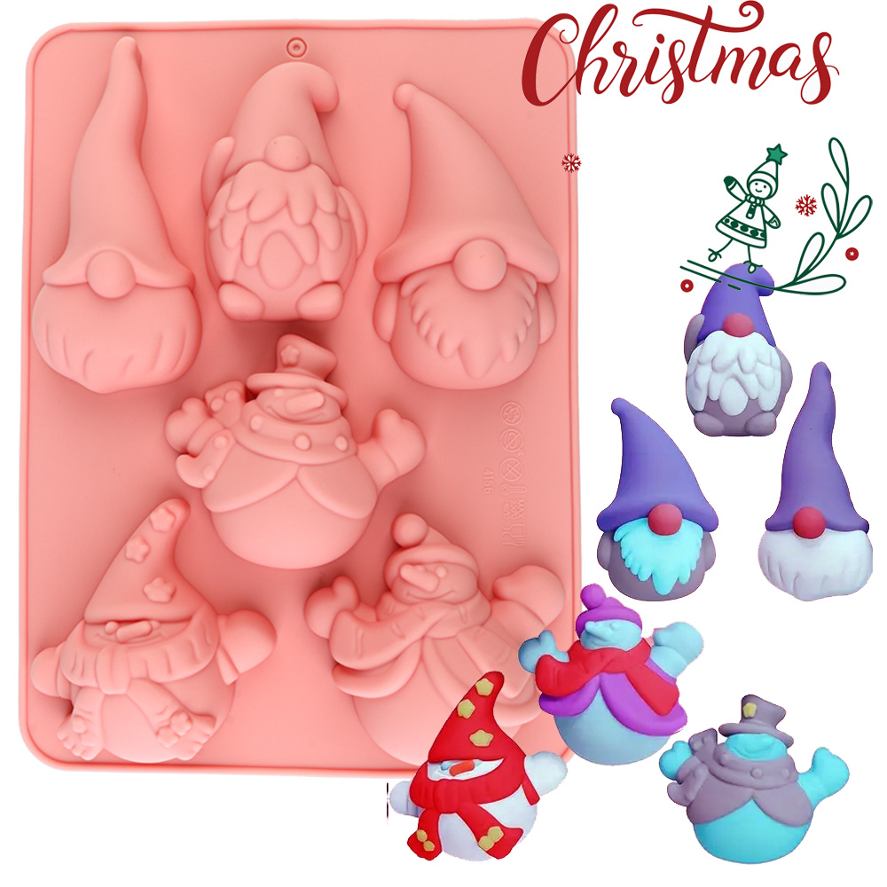 6-Cavity Christmas Gnome Cake  - Resin Craft Ideas recension och pris