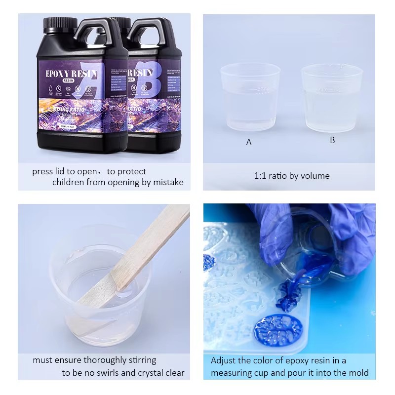 Easy Mix 1:1 Epoxy Resin Kit C - Mixing Cup Silicone recension och pris
