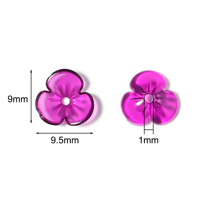 20pcs/lot Transparent Resin Pe - Flower Preservation Resin recension och pris
