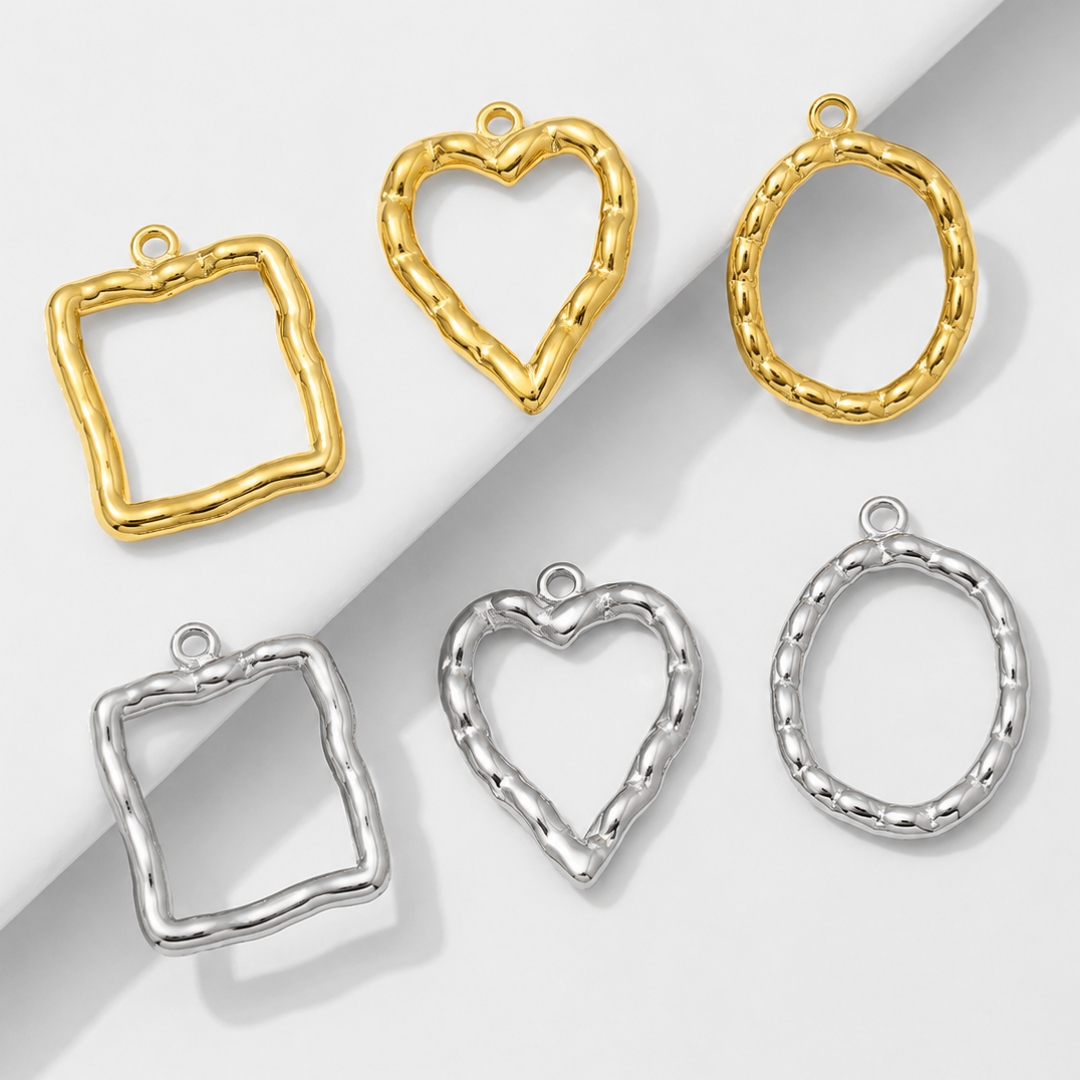 5pcs Handmade Stainless Steel  - Resin Crafts Diy recension och pris