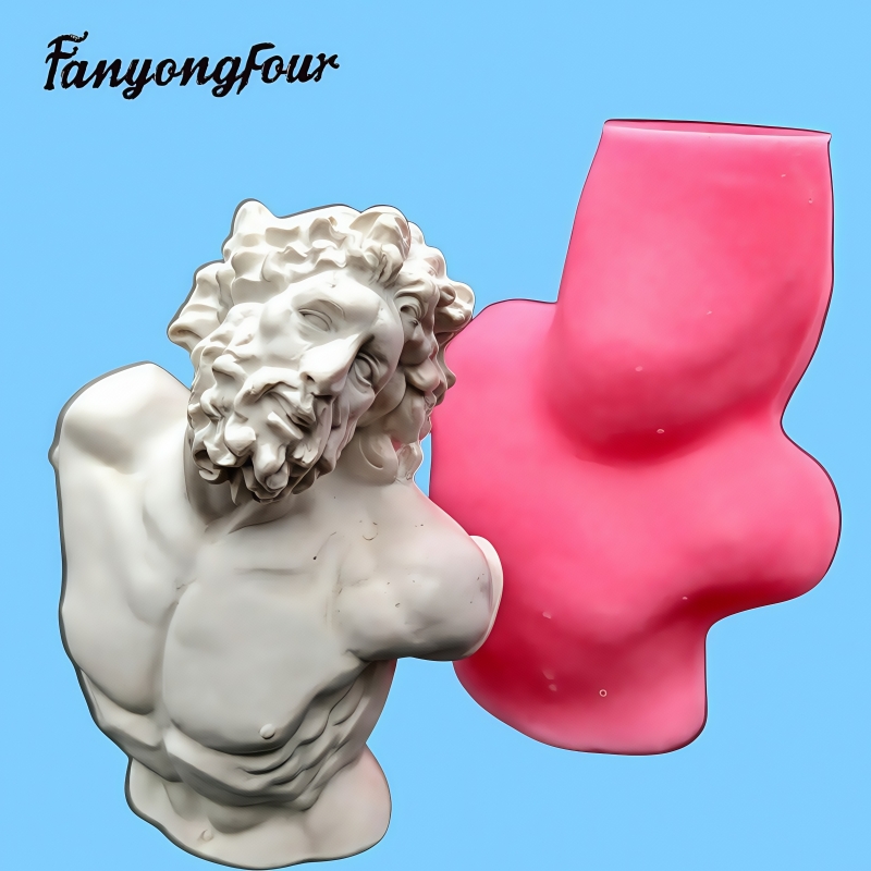 Laokong half body silicone mol - Resin Craft Ideas recension och pris