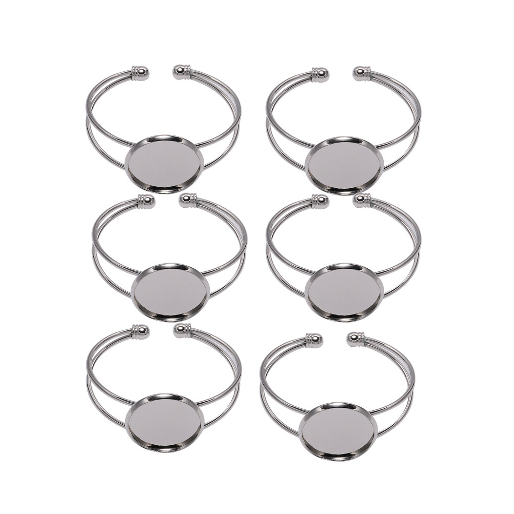 6Pcs Copper Bracelet Base Rust - Resin Crafts Diy recension och pris