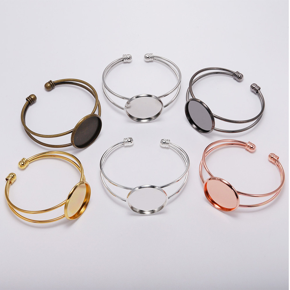 6Pcs Copper Bracelet Base Rust - Resin Crafts Diy recension och pris