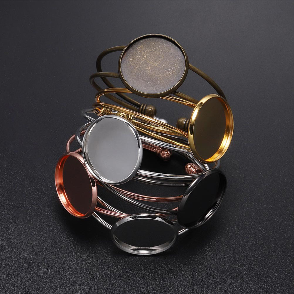6Pcs Copper Bracelet Base Rust - Resin Crafts Diy recension och pris