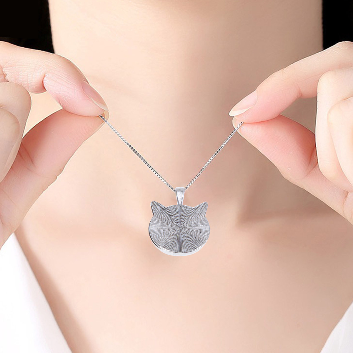 10Pcs Cat Ear Bezel Pendant Tr - Resin Crafts Diy recension och pris