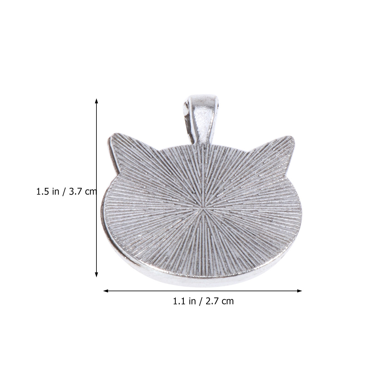 10Pcs Cat Ear Bezel Pendant Tr - Resin Crafts Diy recension och pris