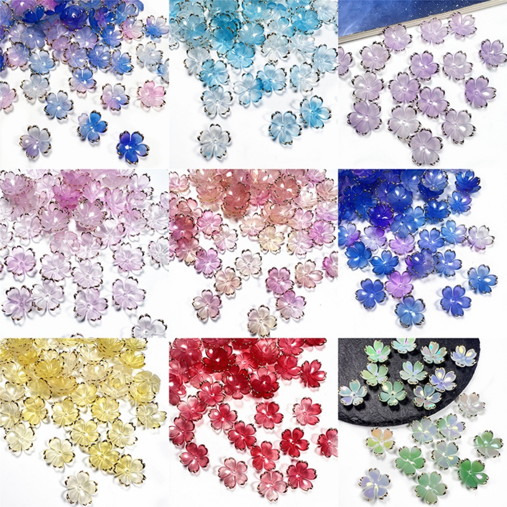 50pcs/lot 19mm Acrylic Cherry  - Flower Preservation Resin recension och pris