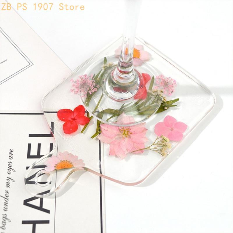 Cup Mat Crystal Mold DIY Handl - Serving Tray Mold recension och pris
