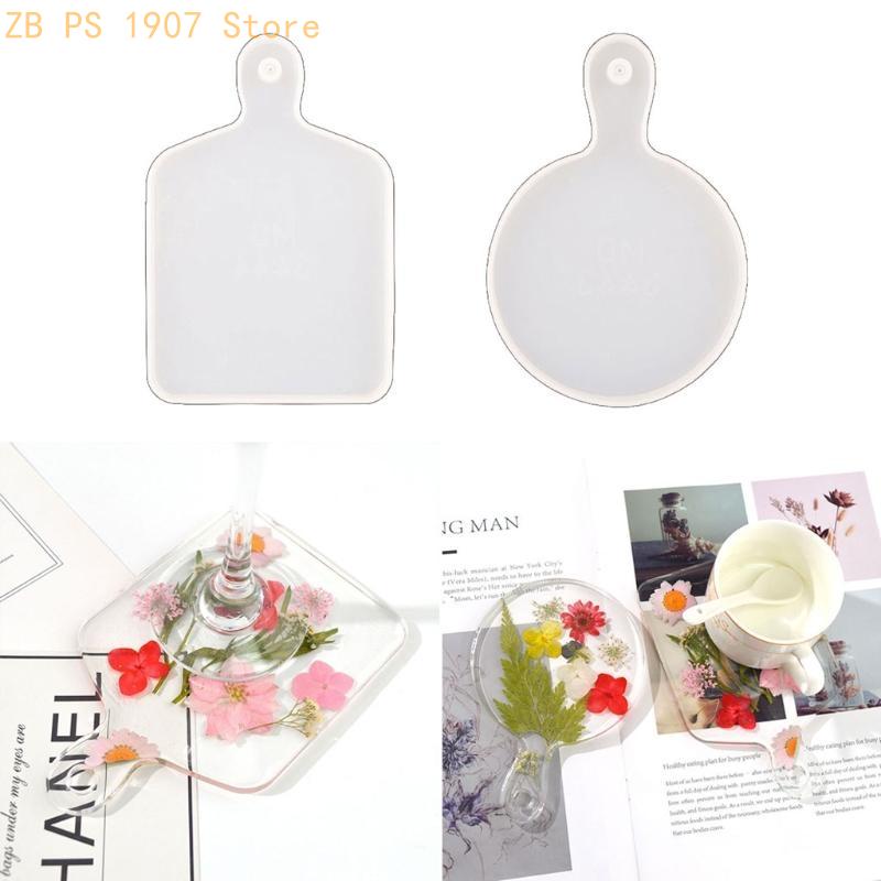 Cup Mat Crystal Mold DIY Handl - Serving Tray Mold recension och pris