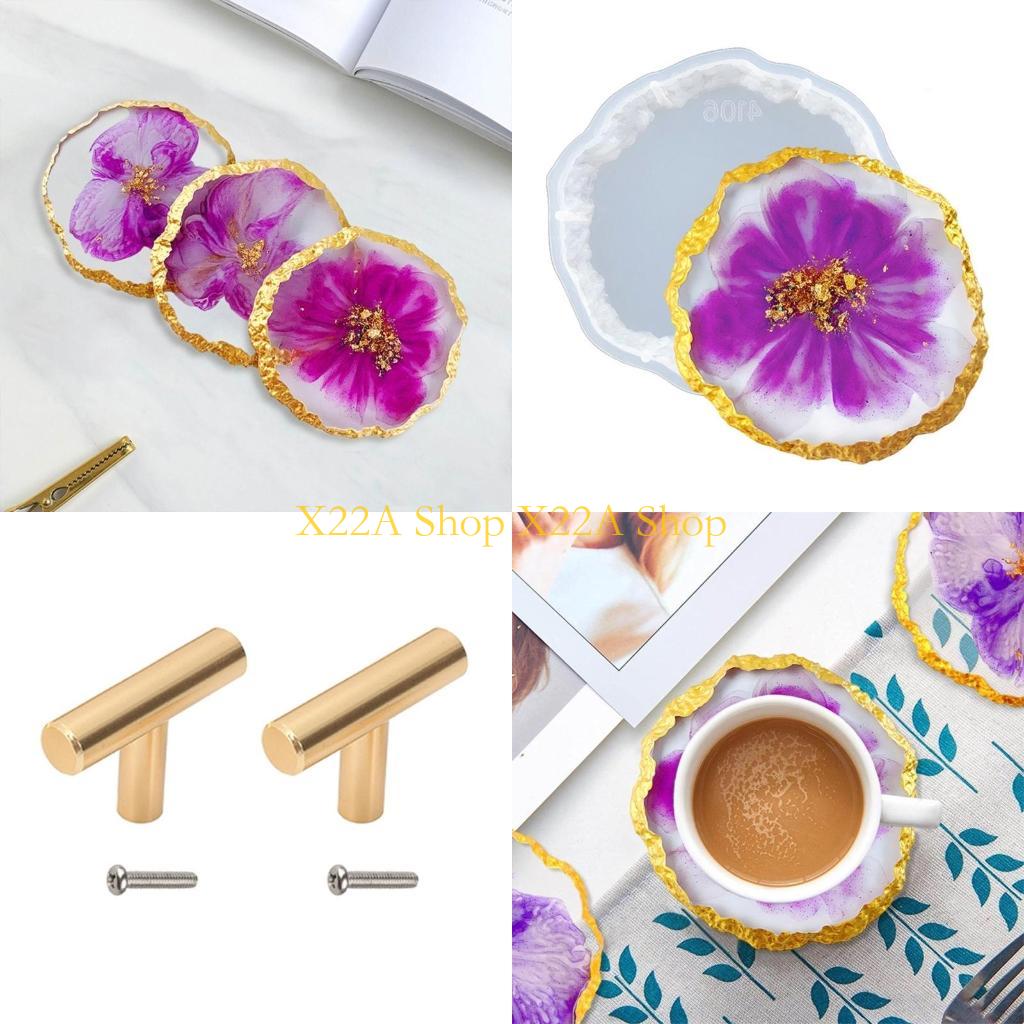 Unique Agate Coasters Silicone - Serving Tray Mold recension och pris